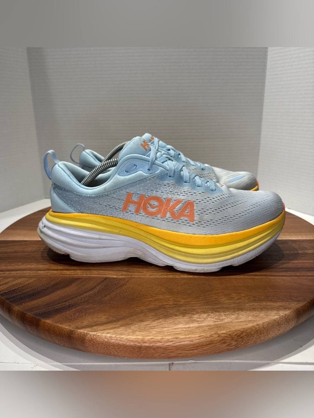 Hoka One One Bondi 8 Summer Song Running Shoes Women's Size 9D (1127952)